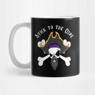 The Pirate Jolly Roger, Stick to the Code Mug
